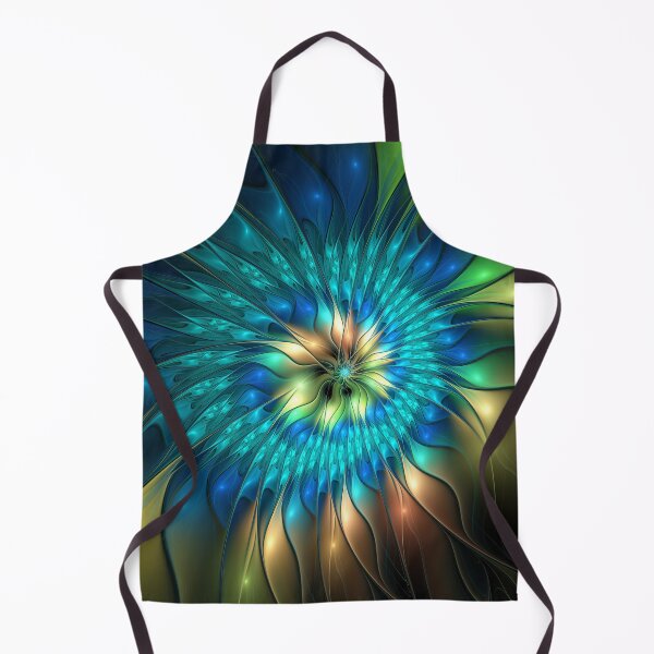 Item preview, Luminous Fantasy Flower Colorful Abstract Fractal designed and sold by gabiwArt.