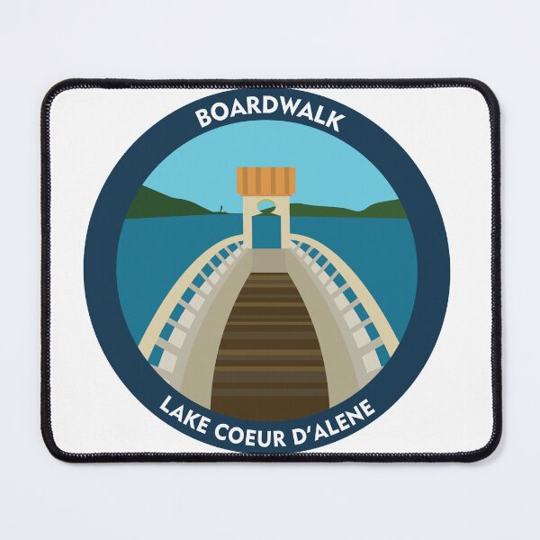 Item preview, Coeur d'Alene Boardwalk designed and sold by kind-fish.
