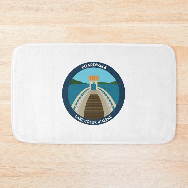 Item preview, Coeur d'Alene Boardwalk designed and sold by kind-fish.