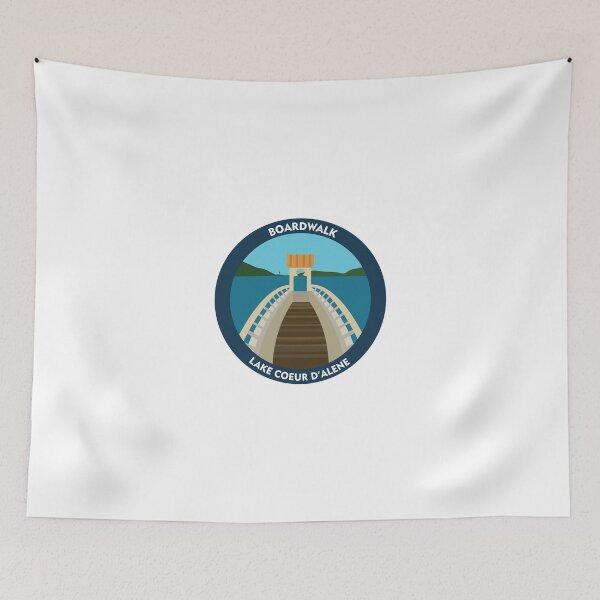 Item preview, Coeur d'Alene Boardwalk designed and sold by kind-fish.