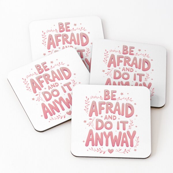 Item preview, Be afraid and do it anyway! designed and sold by Unmoosual.