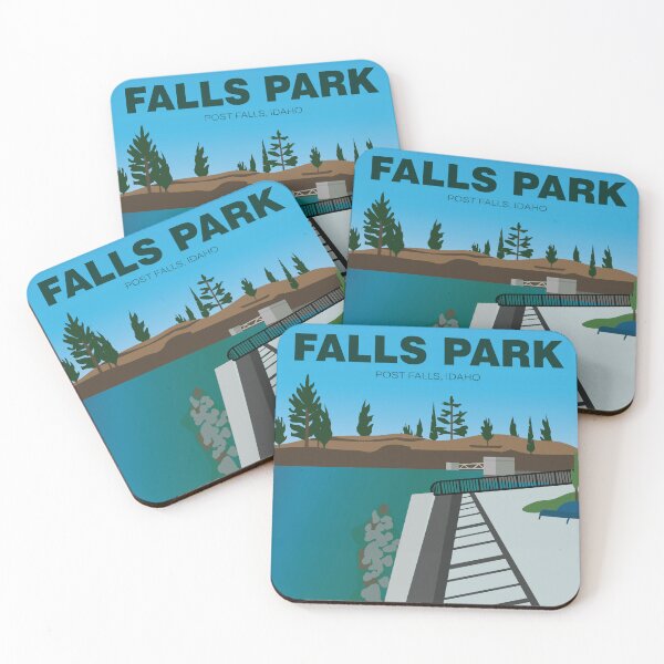 Item preview, Post Falls Park Vintage Travel designed and sold by kind-fish.