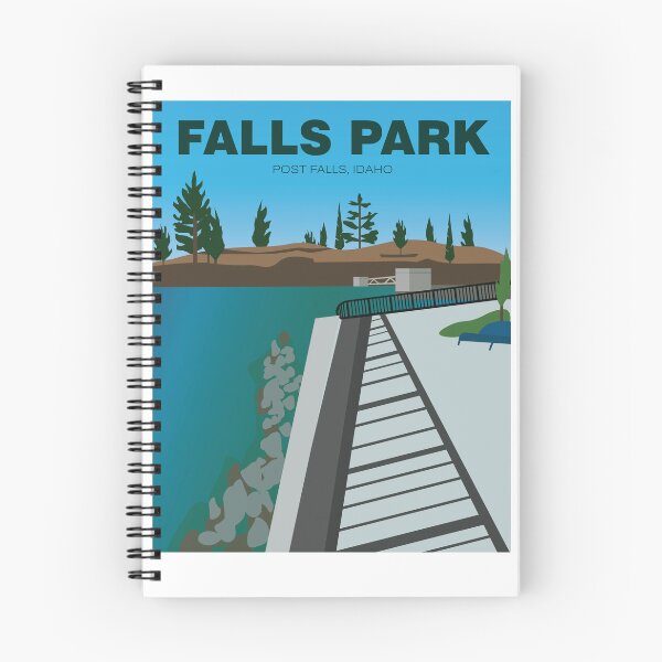 Item preview, Post Falls Park Vintage Travel designed and sold by kind-fish.