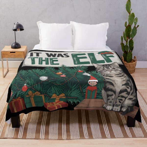 Item preview, It Was The Elf designed and sold by PlanetMarker.