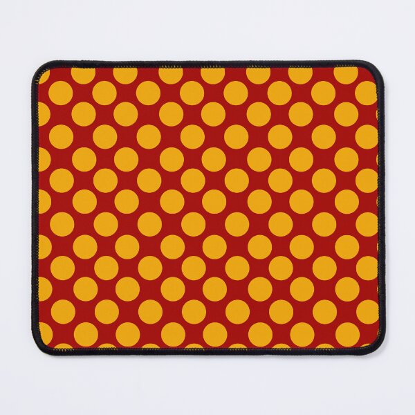 Item preview, Yellow dots on red background designed and sold by Dancesevillanas.