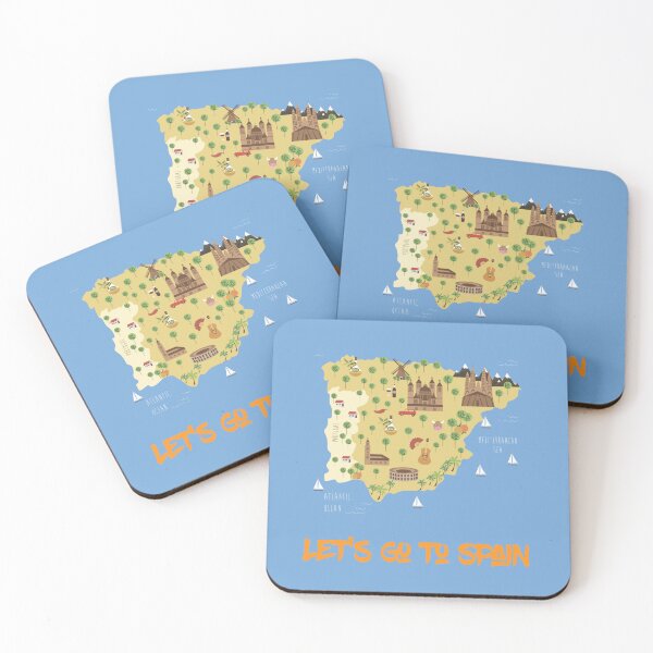 Item preview, Let's Go to Spain designed and sold by BeNoOne.