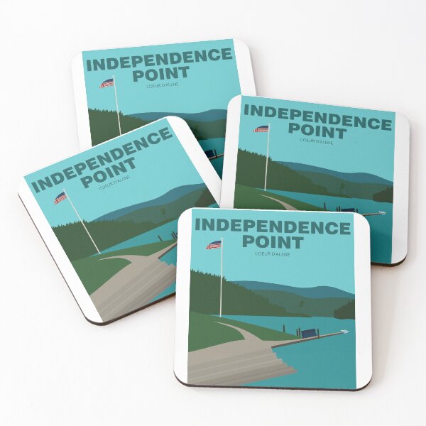 Item preview, Independence Point on Lake CDA designed and sold by kind-fish.