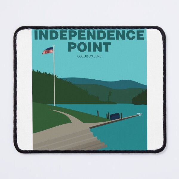 Item preview, Independence Point on Lake CDA designed and sold by kind-fish.