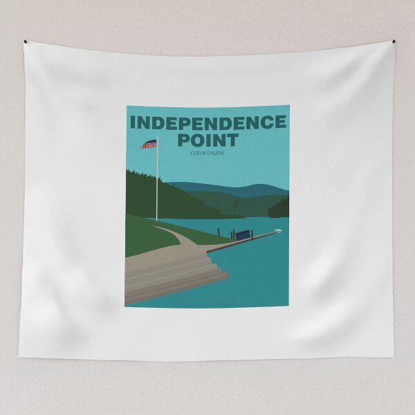 Item preview, Independence Point on Lake CDA designed and sold by kind-fish.