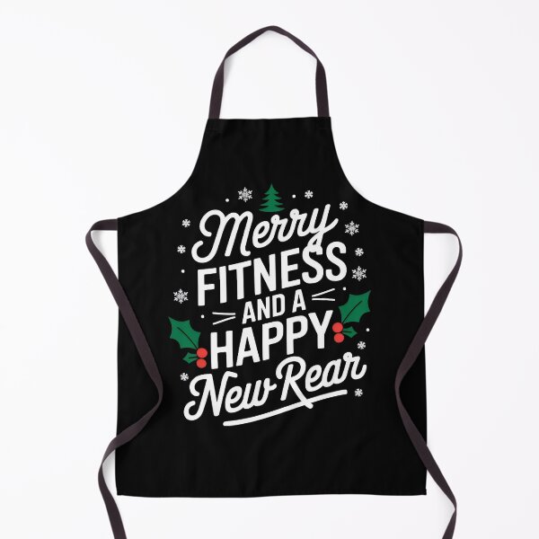 Item preview, Merry Fitness And A Happy New Rear designed and sold by PlanetMarker.