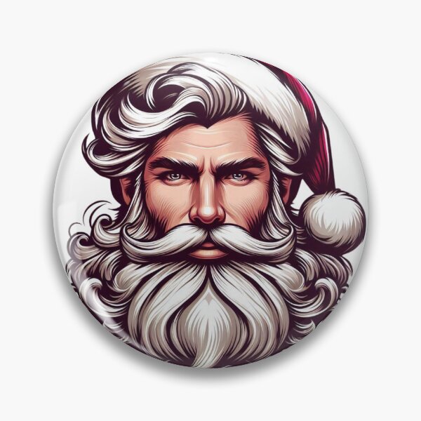 Item preview, Modern Santa: The Bold and Handsome Claus designed and sold by TeetasticBtque.