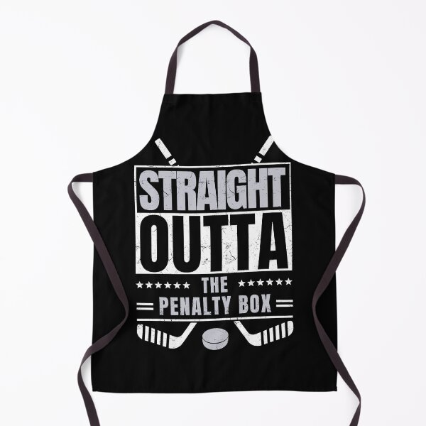 Item preview, Straight Outta the Penalty Box Youth Kids Retro Funny Hokey designed and sold by Stick It Up!!%.