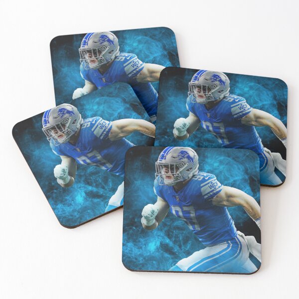 Item preview, Aidan Hutchinson Detroit Sports Art designed and sold by JRSportsGraphics.