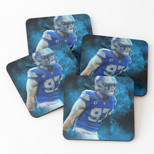 Item preview, Aidan Hutchinson Detroit Sports Art designed and sold by JRSportsGraphics.
