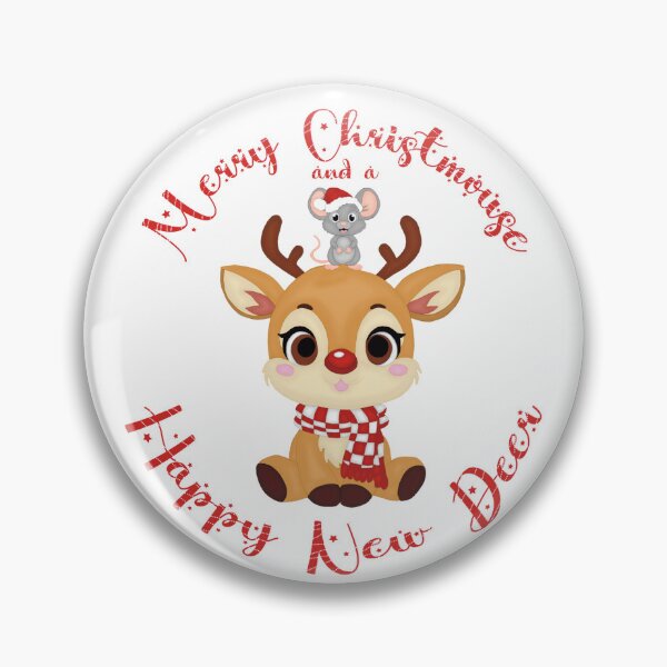 Item preview, Merry Christmouse and a Happy new Deer designed and sold by ChaosAndLace.