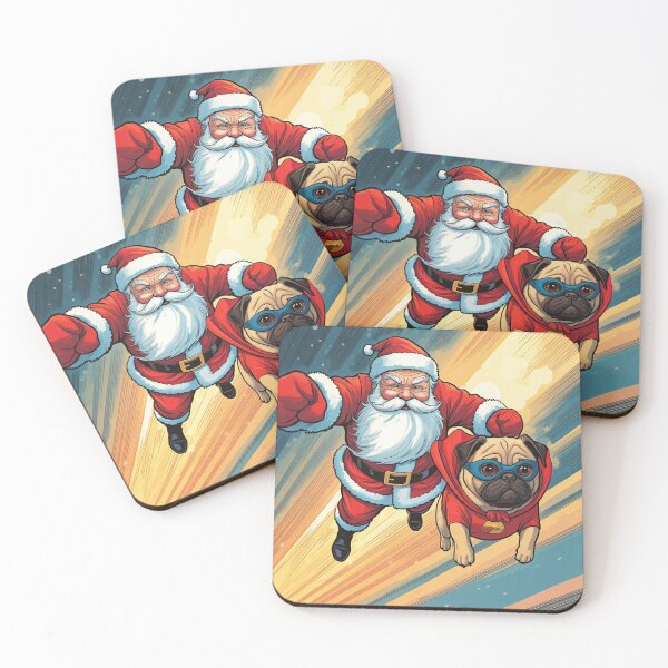 Item preview, A Pug's Christmas Adventure designed and sold by THISPUGVIBE.