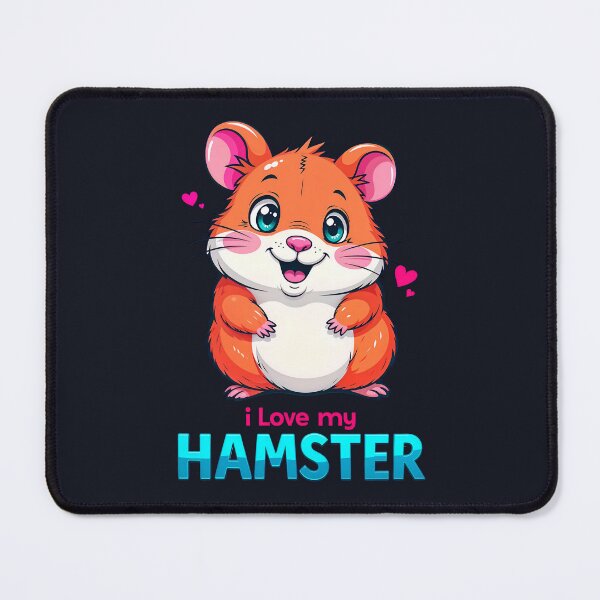 Item preview, I Love My Hamster Cute Kawaii Animal designed and sold by TheArtOfPat.