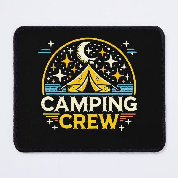 Item preview, Funny Campfire Squad Camping Crew matching family and friends apparel designed and sold by Unicorny-Design.