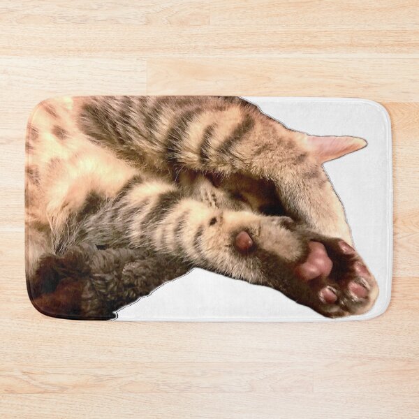 Item preview, Sleepy kitten, hobbies include napping  designed and sold by aadventures.