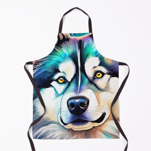 Item preview, Malamute Alaskan Sled Dog Pet Portrait designed and sold by taiche.