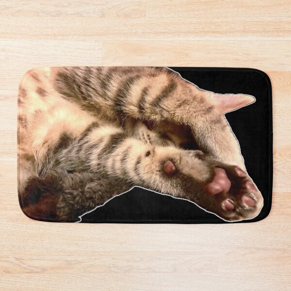 Item preview, Sleepy kitten, hobbies include napping  designed and sold by aadventures.
