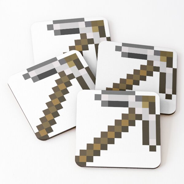 Item preview, Minecraft Iron Pickaxe designed and sold by goal-getter.