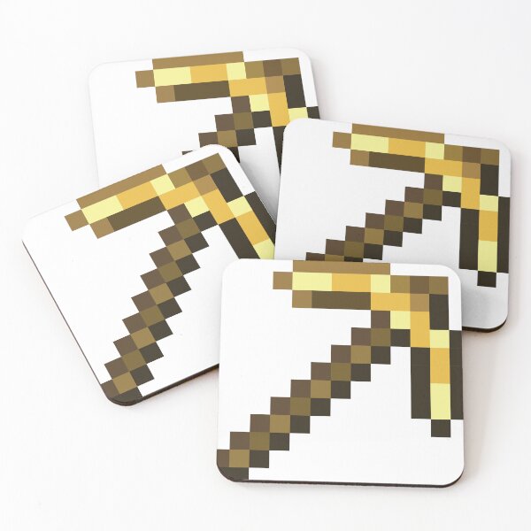 Item preview, Minecraft Golden Pickaxe designed and sold by goal-getter.