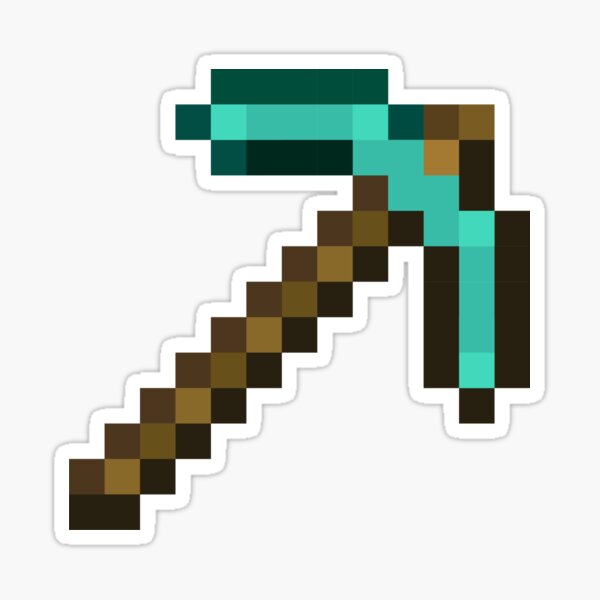 Item preview, Minecraft Diamond Pickaxe designed and sold by goal-getter.