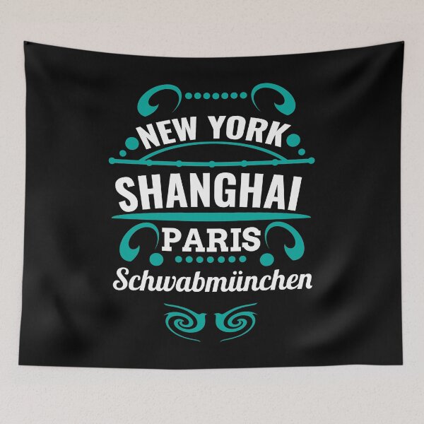 Item preview, Schwabmünchen - Our city is not a Weltmertopole but you should. designed and sold by NoriTEEs.
