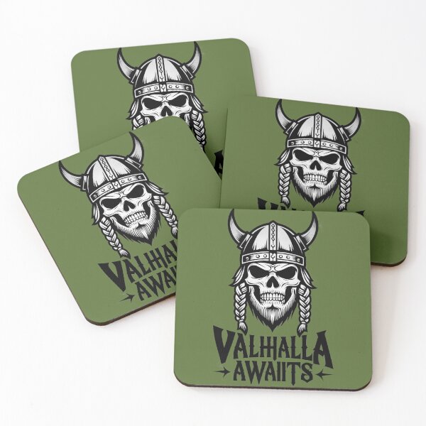 Item preview, Valhalla Awaits: Viking Skull designed and sold by Maverick Spirit.