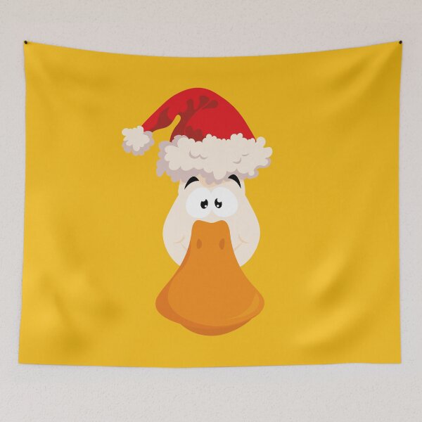 Item preview, Merry Christmas Santa Claus Duck  designed and sold by Art-of-Rory.