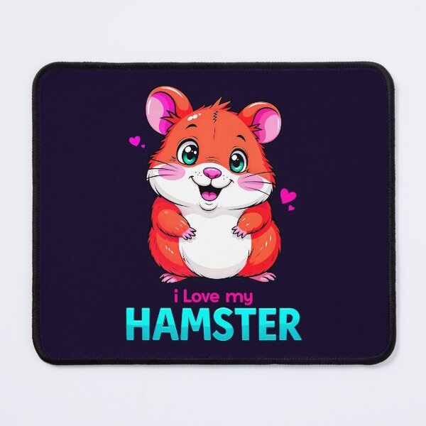 Item preview, I Love My Hamster Cute Kawaii Animal designed and sold by TheArtOfPat.