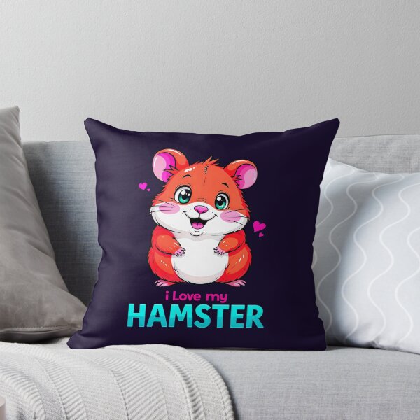 Item preview, I Love My Hamster Cute Kawaii Animal designed and sold by TheArtOfPat.