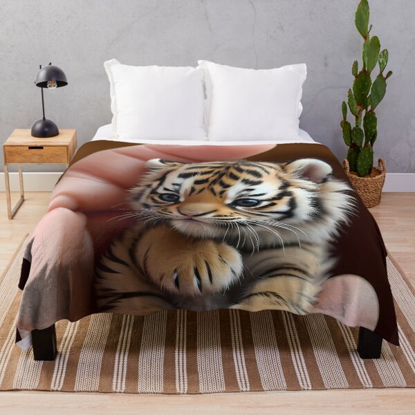 Item preview, Cute baby tiger - 1 designed and sold by WalterGomes.