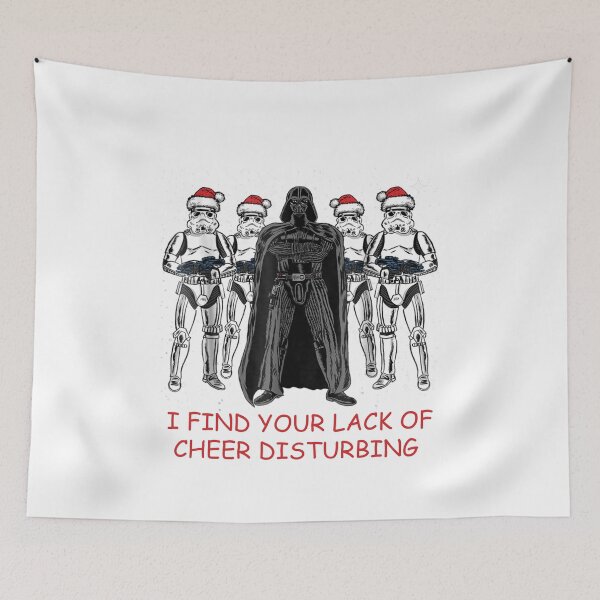 Item preview, I Find Lack of Cheer Disturbing Christmas designed and sold by Bou-Jolyn.