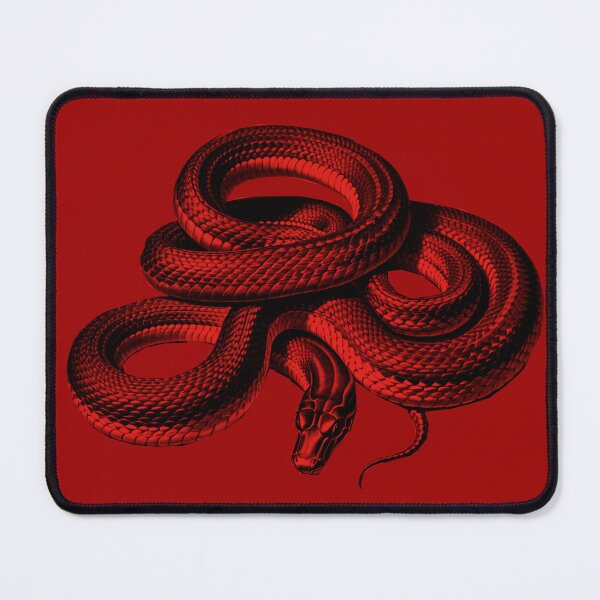 Item preview, A red snake designed and sold by Flower Magic .