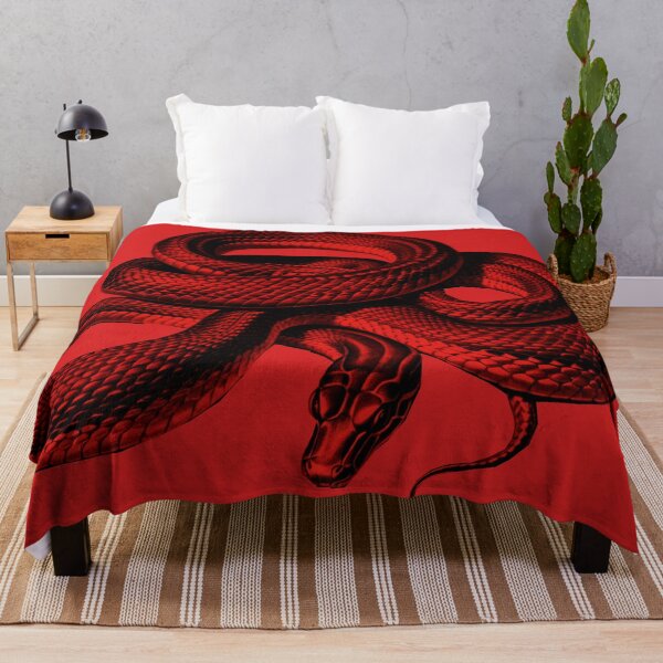 Item preview, A red snake designed and sold by Flower Magic .