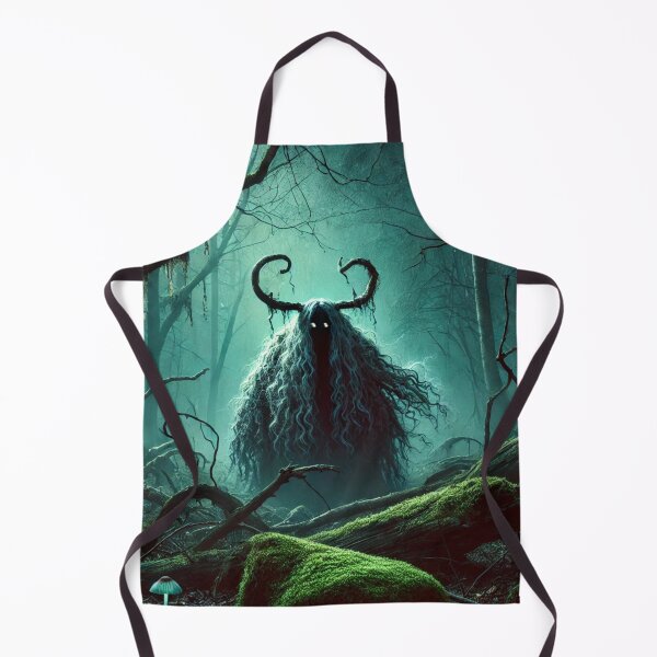 Item preview, Eerie Swedish Folklore Creature in a Misty Forest designed and sold by maxthegrem.