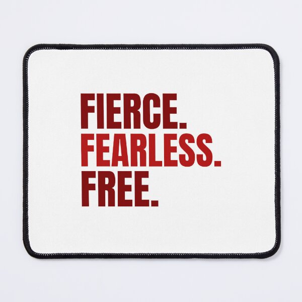 Item preview, Fierce, fearless, free. designed and sold by PapaMatrix.