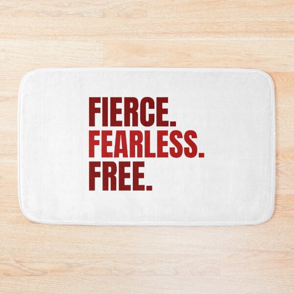 Item preview, Fierce, fearless, free. designed and sold by PapaMatrix.
