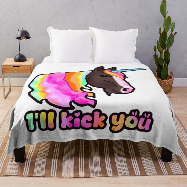 Item preview, I’ll k!ck you brown designed and sold by Rhia4rt.