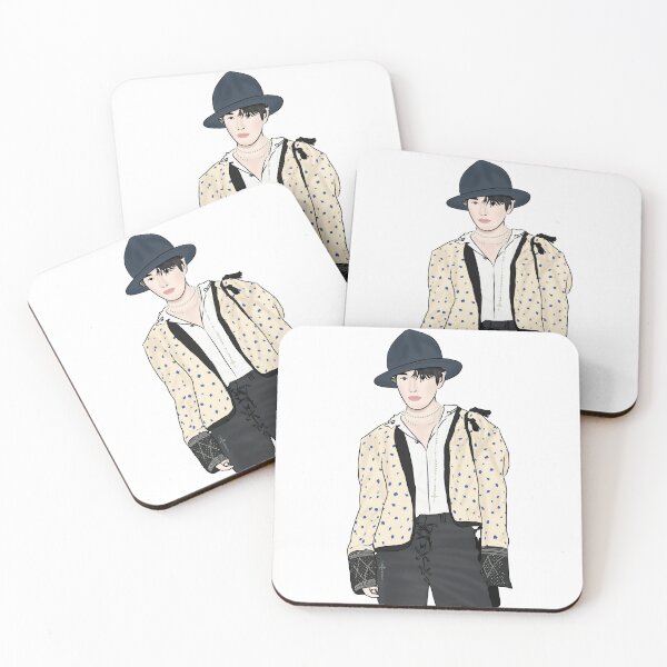 Item preview, Hongjoong Ateez In Paris Fashion Week 2024  designed and sold by ArtRaftPro.