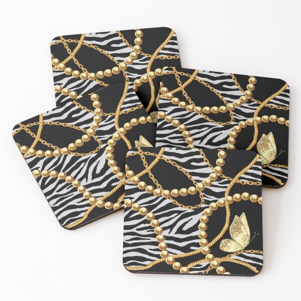 Item preview, Zebra Golding pattern designed and sold by Aminesnip.