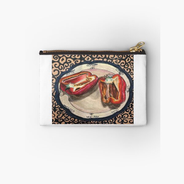 Item preview, Capsicum on a Plate by Lola designed and sold by AnnetteGWhite.