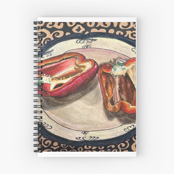 Item preview, Capsicum on a Plate by Lola designed and sold by AnnetteGWhite.