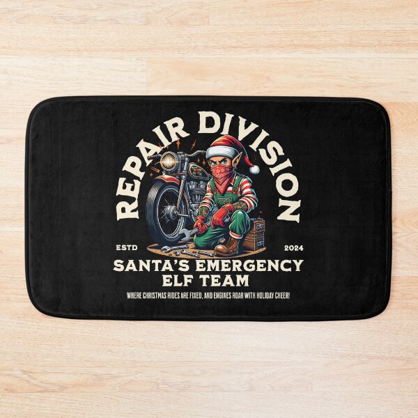 Item preview, Santa’s Emergency Elf Team – Repair Division designed and sold by Belarte.shop.