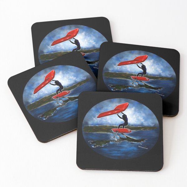 Item preview, Wing Foil one evening in Giens - oval version designed and sold by Themys24.