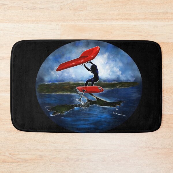 Item preview, Wing Foil one evening in Giens - oval version designed and sold by Themys24.