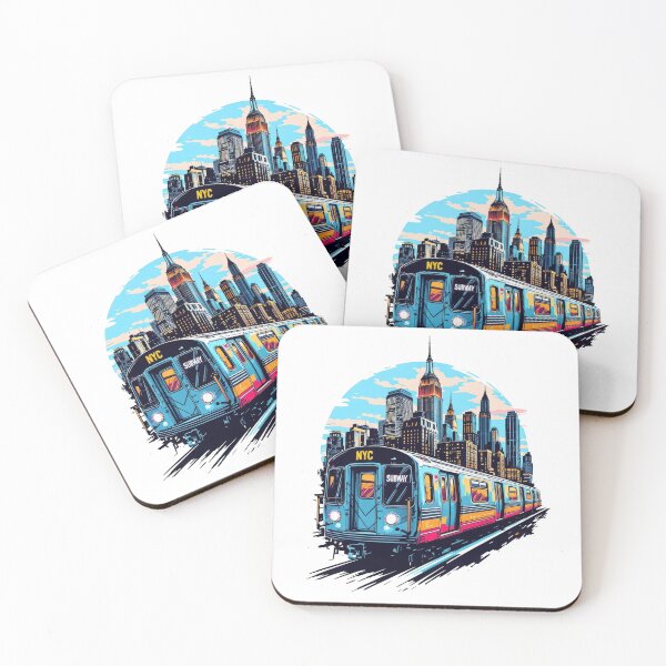 Item preview, New York Subway NYC Subway Train - 80s Edition designed and sold by MayaDelaye.