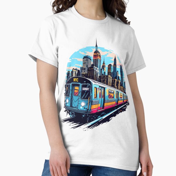 Item preview, New York Subway NYC Subway Train - 80s Edition designed and sold by MayaDelaye.